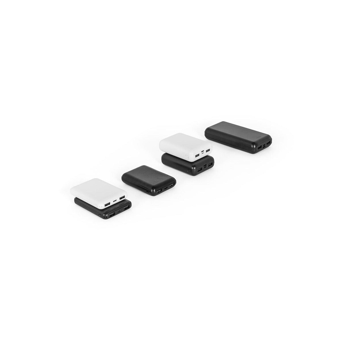 Powerbanki z logo – leakey 8. power bank 8.000 mah w abs pochodzącego z recyklingu (100% rabs) 97196_97197_97198_97199 LEAKEY 8. Power bank 8.000 mAh w ABS pochodzącego z recyklingu (100% rABS) 97196_97197_97198_97199