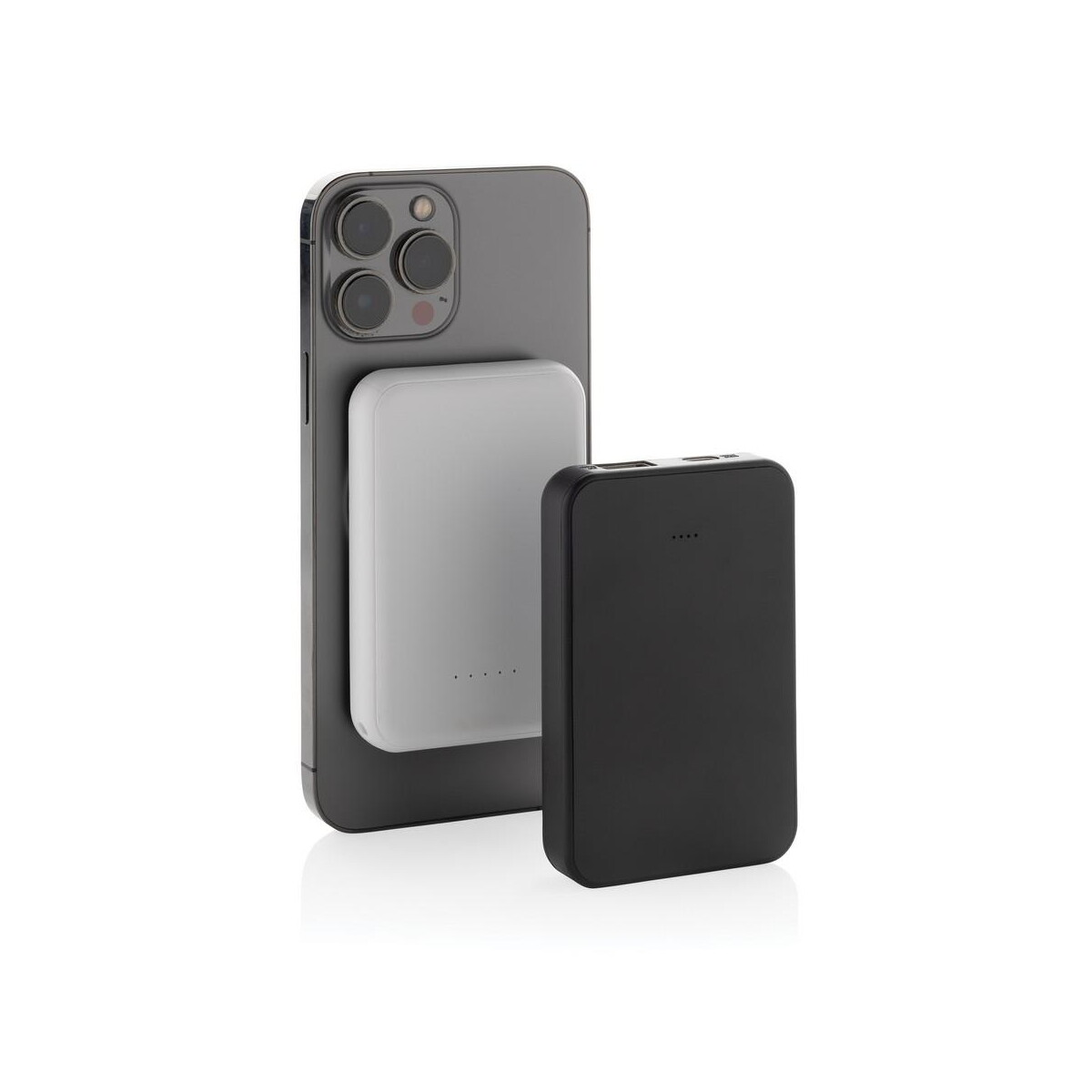 Powerbanki z logo – magnetyczny bezprzewodowy power bank 5000 mah, 5w stellar P322.5903__G_300 Magnetyczny bezprzewodowy power bank 5000 mAh, 5W Stellar P322.5903__G_300