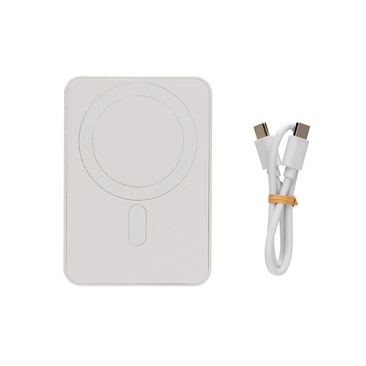 Powerbanki z logo – magnetyczny bezprzewodowy power bank 5000 mah magnetix P322.403__B_4 Magnetyczny bezprzewodowy power bank 5000 mAh Magnetix P322.403__B_4
