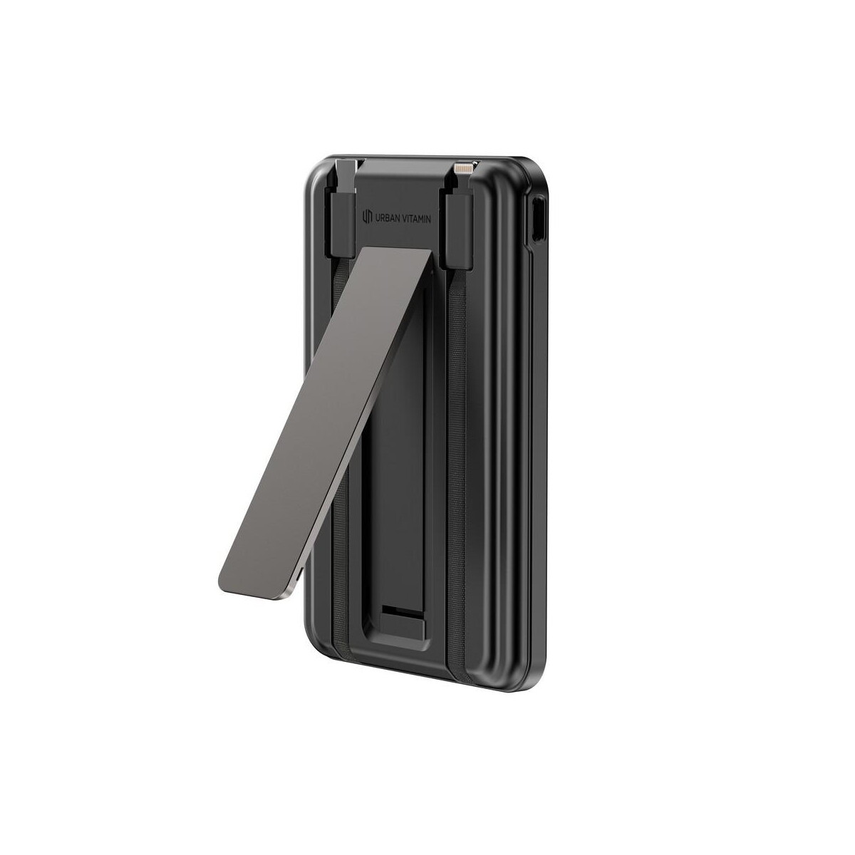 Powerbanki z logo – magnetyczny power bank 5000 mah urban vitamin redwood P322.7101__B_11 Magnetyczny power bank 5000 mAh Urban Vitamin Redwood P322.7101__B_11