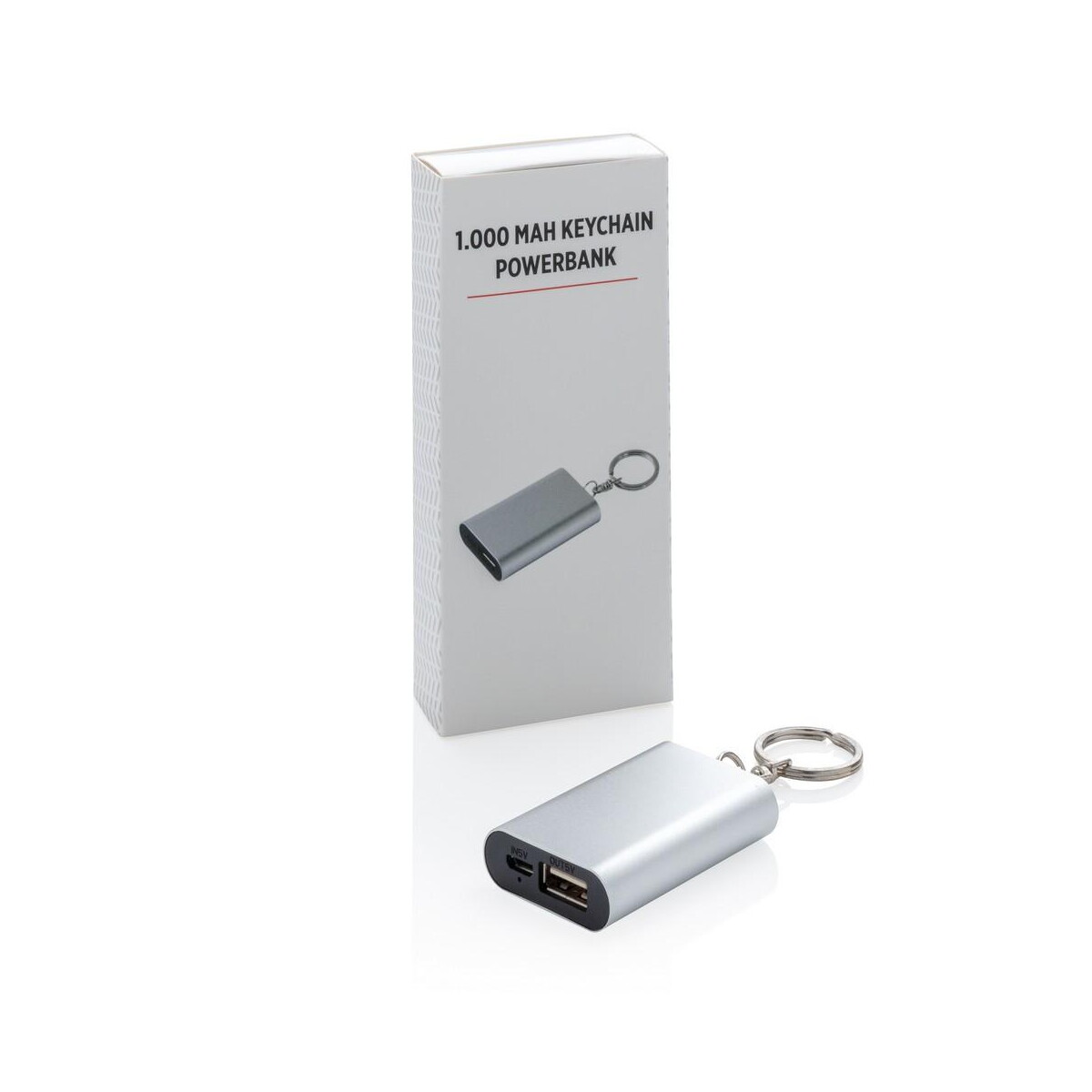 Powerbanki z logo – power bank 1000 mah, brelok do kluczy P324.190__P_500 Power bank 1000 mAh, brelok do kluczy P324.190__P_500