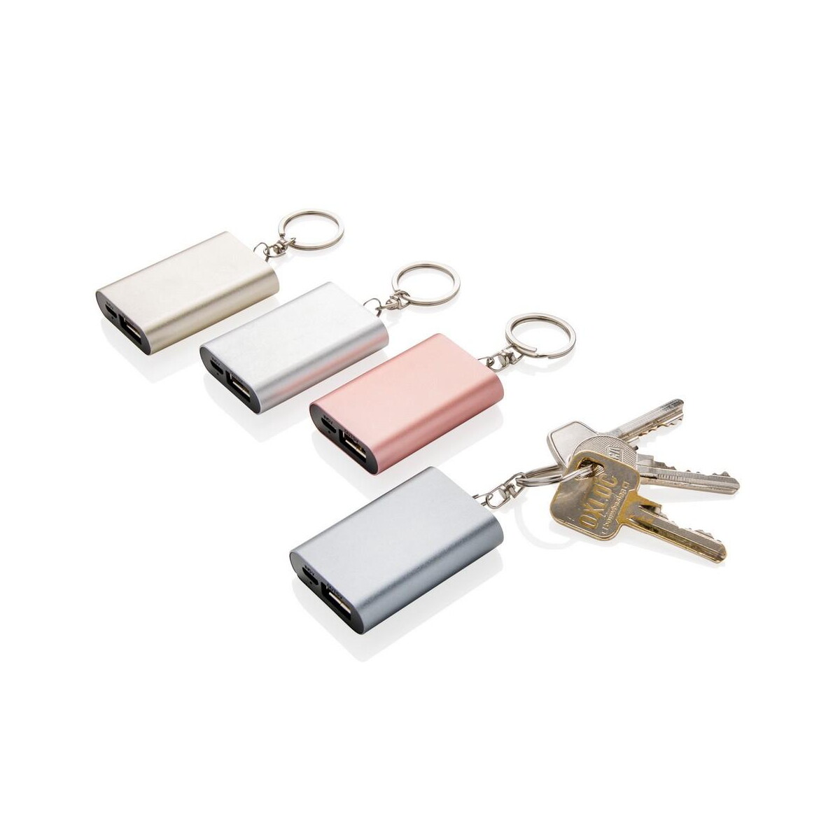 Powerbanki z logo – power bank 1000 mah, brelok do kluczy p324.190__g_301 Power bank 1000 mAh, brelok do kluczy p324.190__g_301