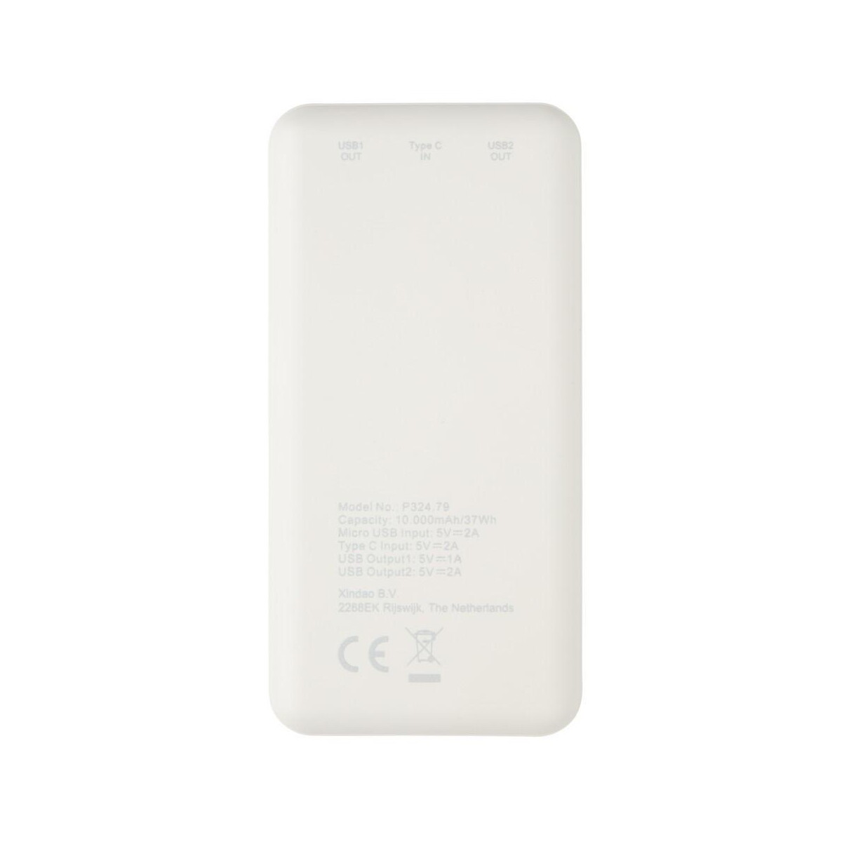 Powerbanki z logo – power bank 10000 mah P324.793__B_3 Power bank 10000 mAh P324.793__B_3