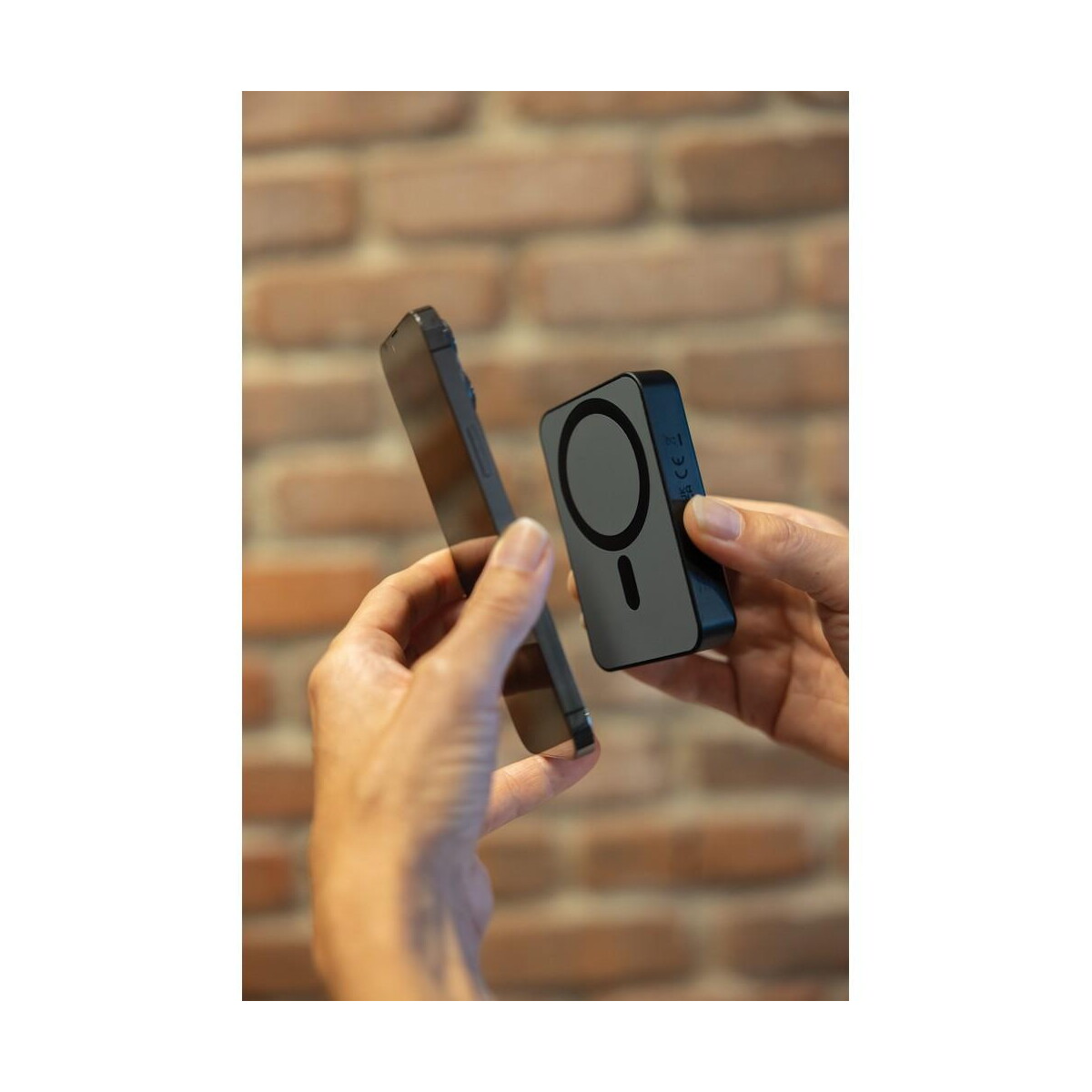 Powerbanki z logo – power bank 10000 mah amporia P322.8901__M_400 Power bank 10000 mAh Amporia P322.8901__M_400