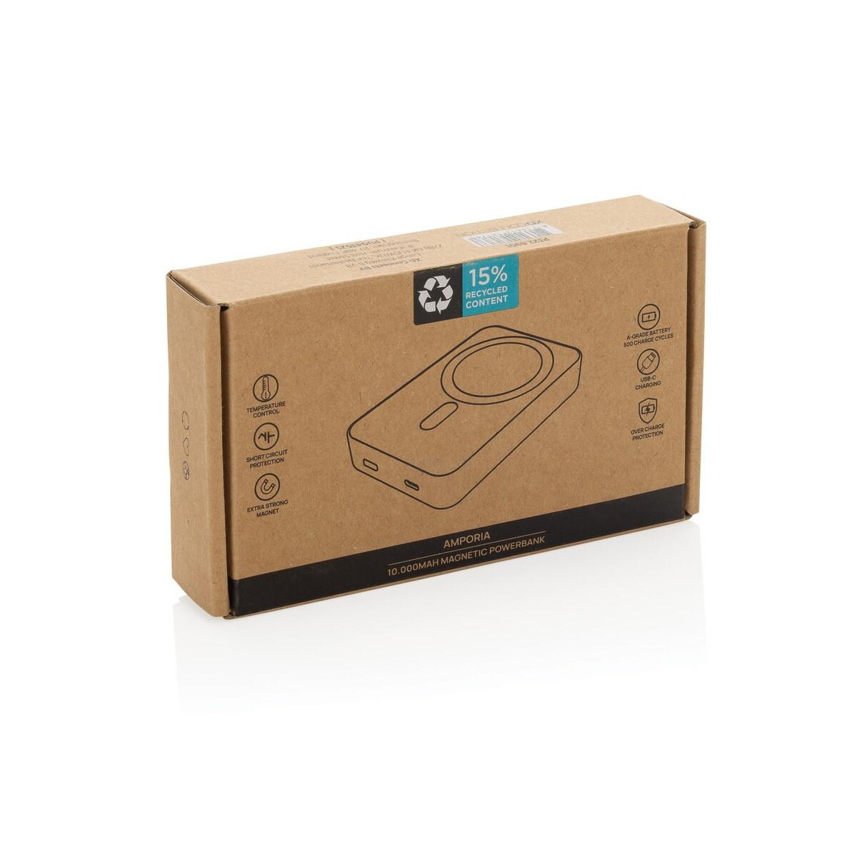 Powerbanki z logo – power bank 10000 mah amporia P322.8901__P_501 Power bank 10000 mAh Amporia P322.8901__P_501