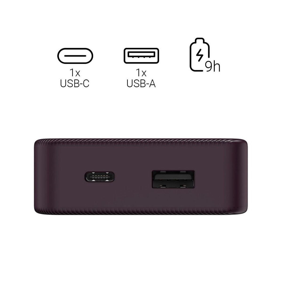 Powerbanki z logo – power bank 10000 mah hama power pack VH023-12_ITP02 Power bank 10000 mAh Hama Power Pack VH023-12_ITP02