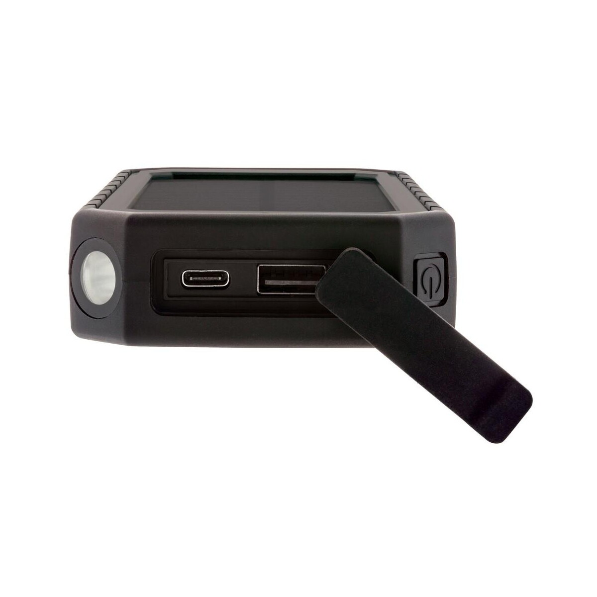 Powerbanki z logo – power bank 10000 mah, ładowarka słoneczna P322.451__B_7 Power bank 10000 mAh, ładowarka słoneczna P322.451__B_7