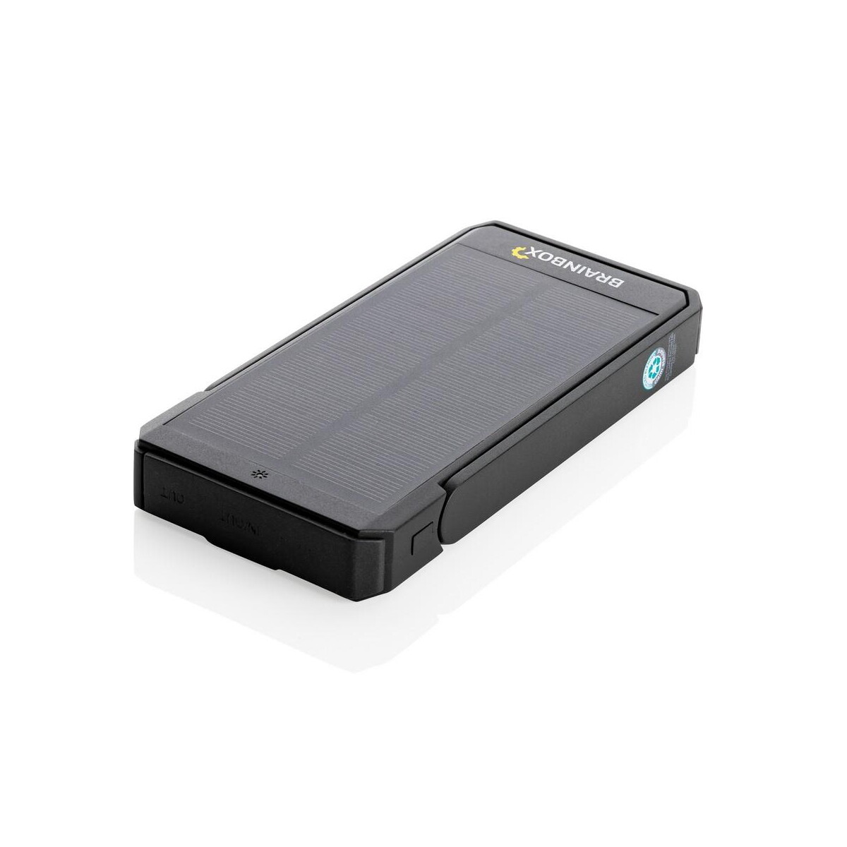 Powerbanki z logo – power bank 10000 mah skywave, ładowarka słoneczna P322.341__D_100 Power bank 10000 mAh Skywave, ładowarka słoneczna P322.341__D_100