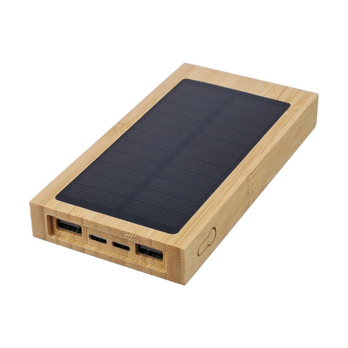 Powerbanki z logo – power bank 10000 mah z ładowarką słoneczną VA276-16_AAA03 Power bank 10000 mAh z ładowarką słoneczną VA276-16_AAA03