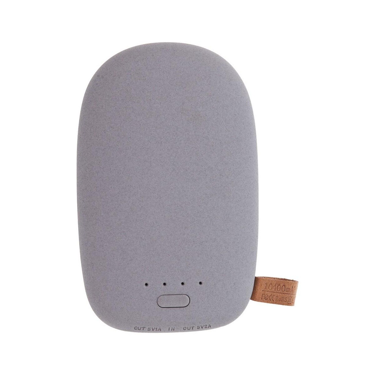 Powerbanki z logo – power bank 10400 mah air gifts „kamień” | carol V3383-19_AAA05 Power bank 10400 mAh Air Gifts