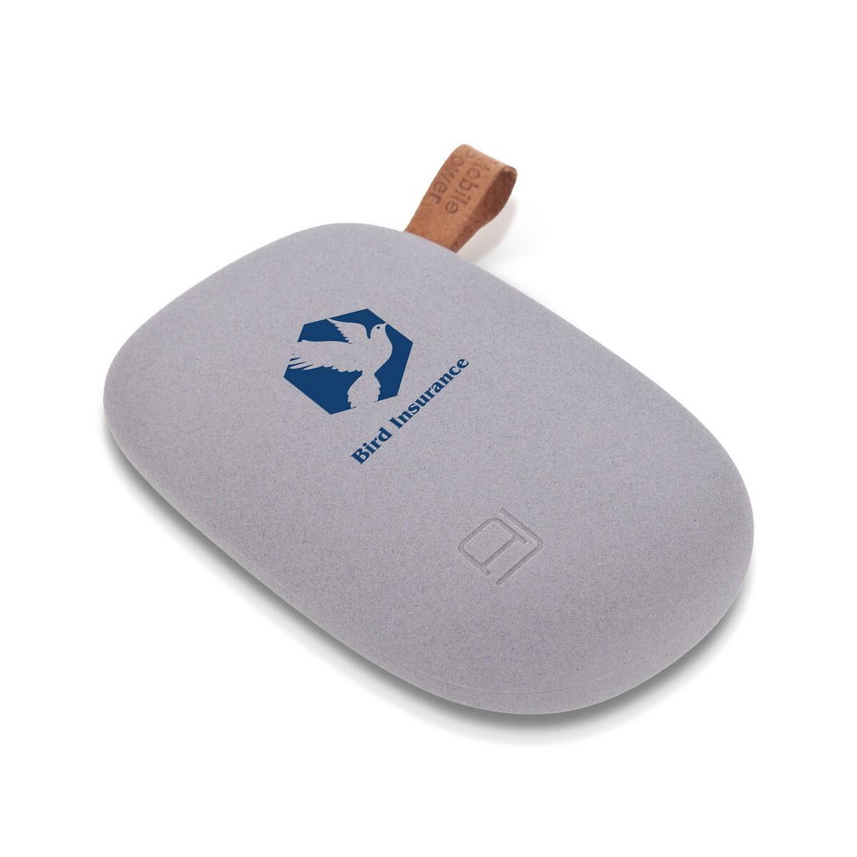 Powerbanki z logo – power bank 10400 mah air gifts „kamień” | carol V3383-19_ILG01 Power bank 10400 mAh Air Gifts
