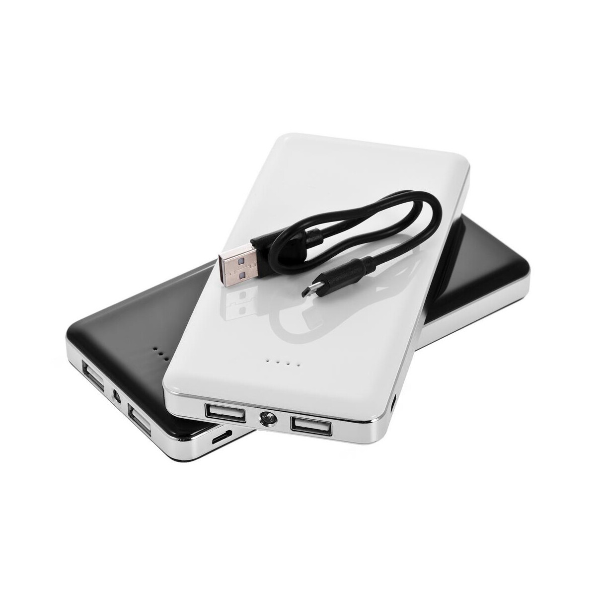 Powerbanki z logo – power bank 12000 mah z lampką | sawyer V3384_2 Power bank 12000 mAh z lampką | Sawyer V3384_2