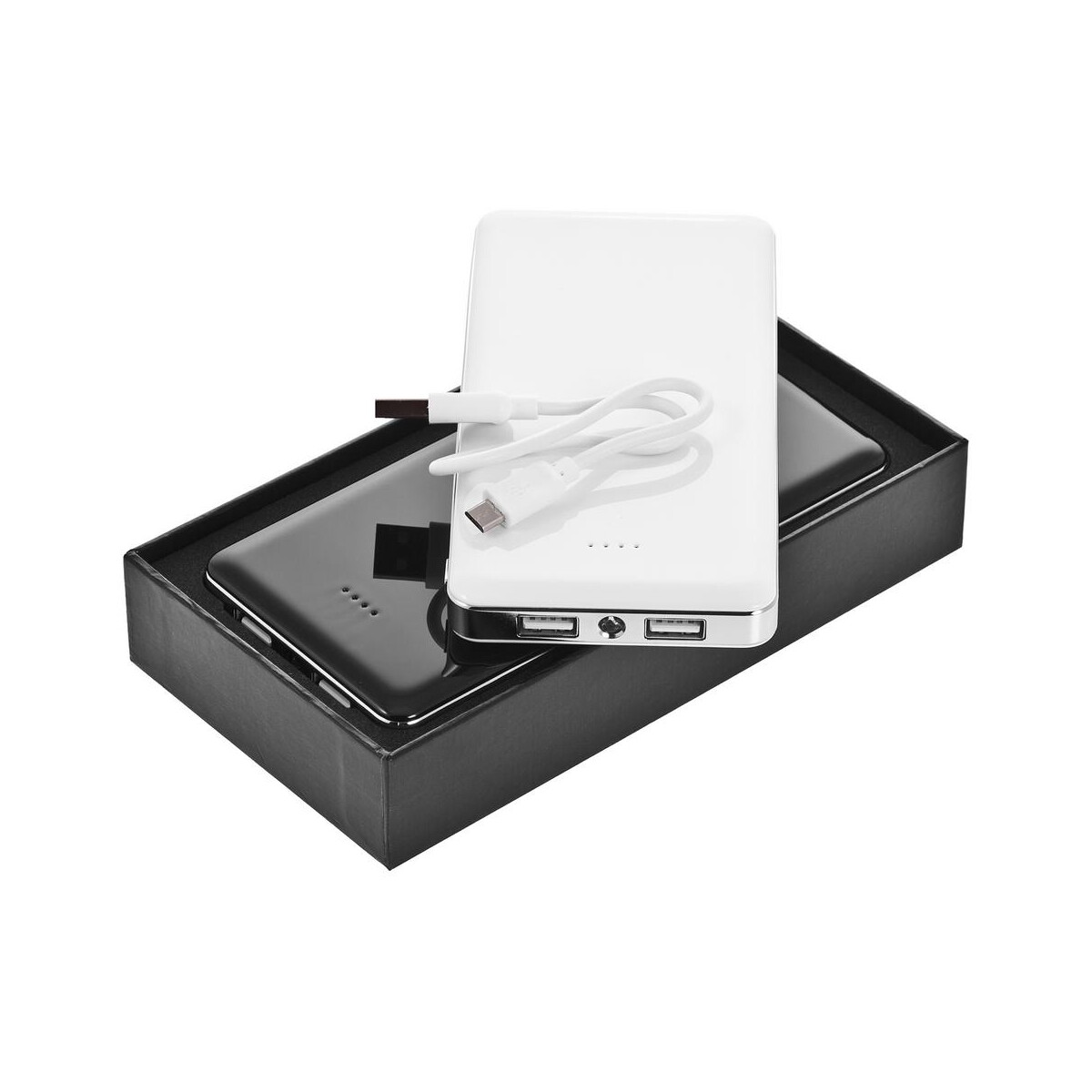 Powerbanki z logo – power bank 12000 mah z lampką | sawyer V3384_4 Power bank 12000 mAh z lampką | Sawyer V3384_4