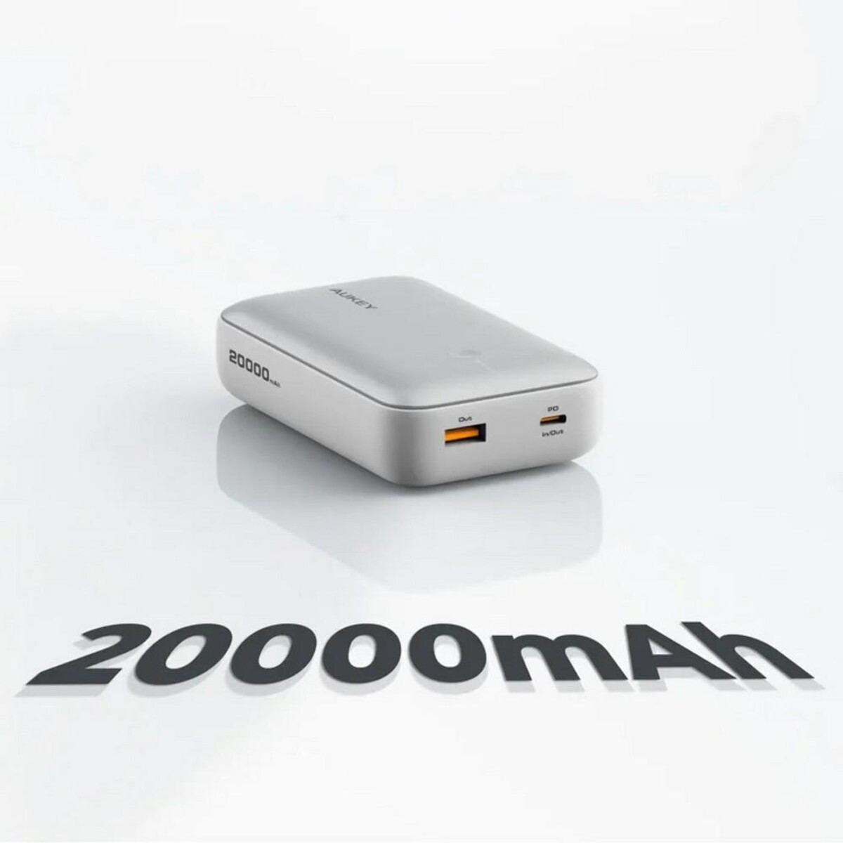 Powerbanki z logo – power bank 20000 mah aukey VAM14-32_ATM02 Power bank 20000 mAh Aukey VAM14-32_ATM02