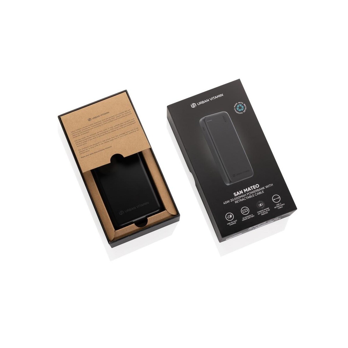 Powerbanki z logo – power bank 20000 mah urban vitamin san mateo P322.7401__P_500 Power bank 20000 mAh Urban Vitamin San Mateo P322.7401__P_500