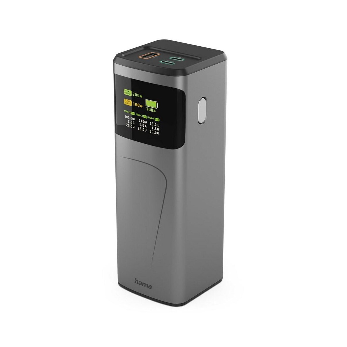 Powerbanki z logo – power bank 24000 mah hama high power 200w VH030-15_AAA01 Power bank 24000 mAh Hama High Power 200W VH030-15_AAA01