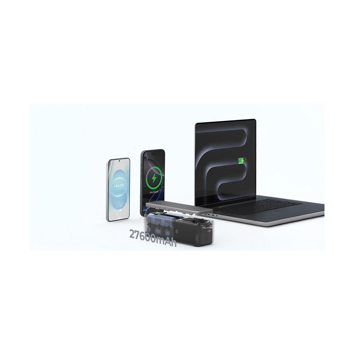 Powerbanki z logo – power bank 27600 mah, 140 w, aukey VAM15-32_ATM06 Power bank 27600 mAh, 140 W, Aukey VAM15-32_ATM06
