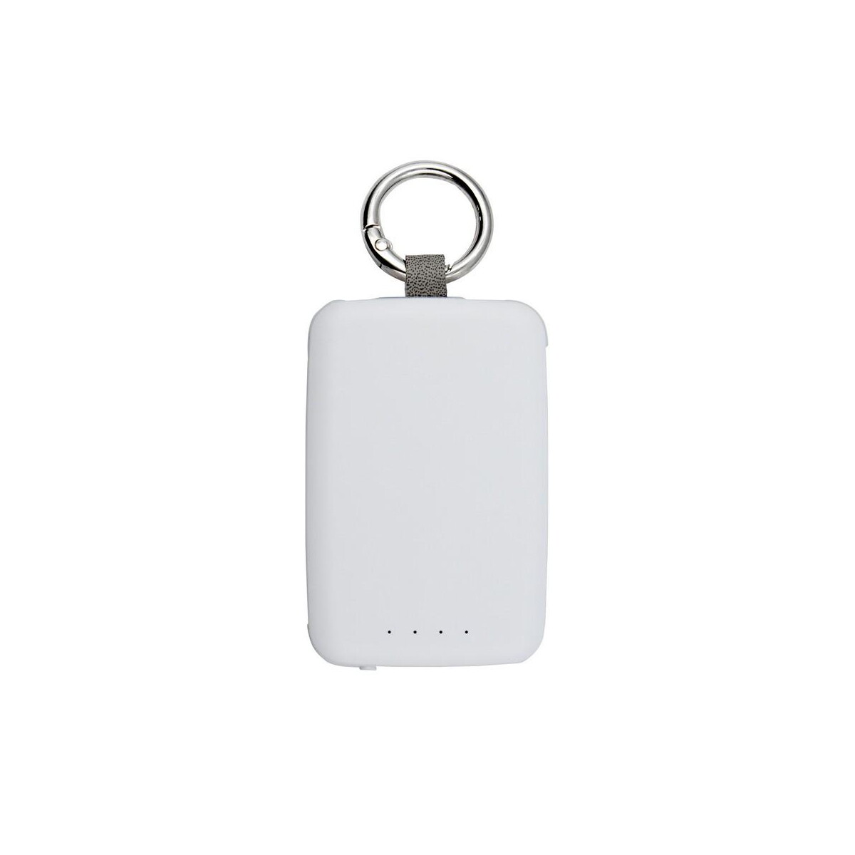 Powerbanki z logo – power bank 4000 mah, karabińczyk i lampka 1w | dimetrice VA109-02_ITP01 Power bank 4000 mAh, karabińczyk i lampka 1W | Dimetrice VA109-02_ITP01