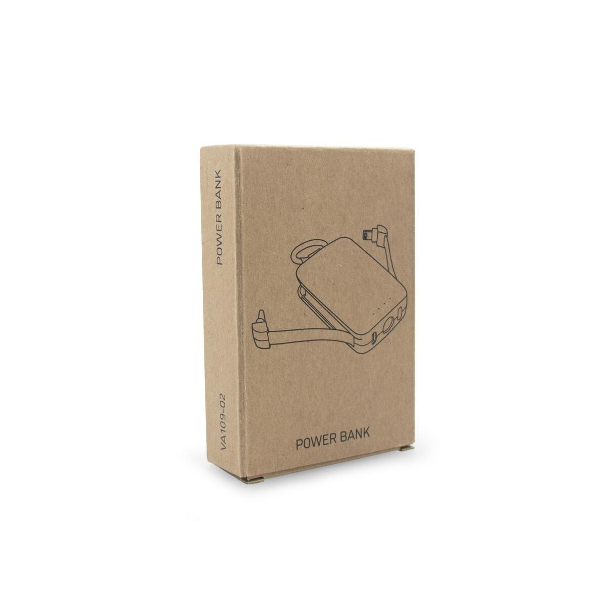 Powerbanki z logo – power bank 4000 mah, karabińczyk i lampka 1w | dimetrice VA109-02_POV01 Power bank 4000 mAh, karabińczyk i lampka 1W | Dimetrice VA109-02_POV01