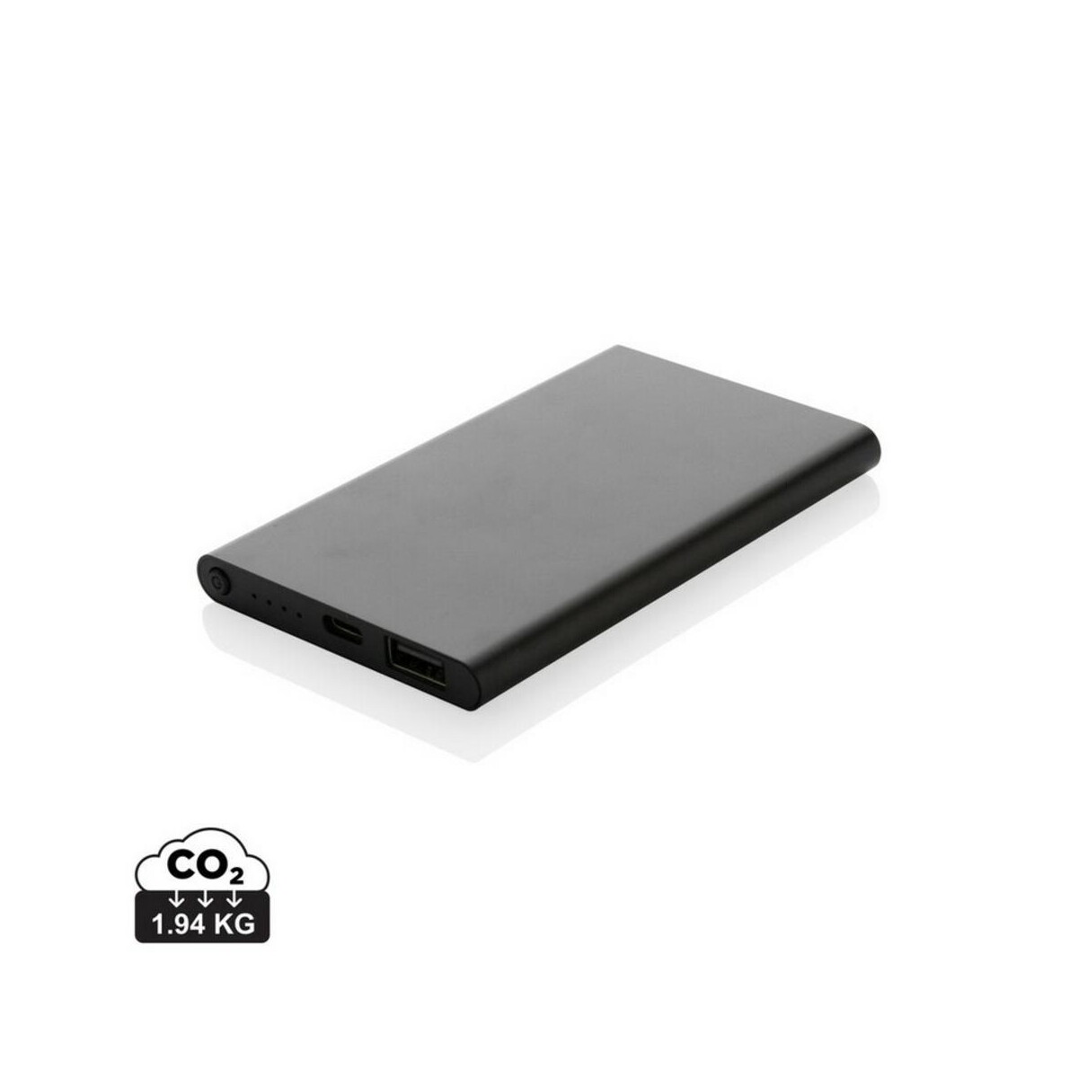 Power bank 4000 mAh z aluminium z recyklingu P322.421_S_0