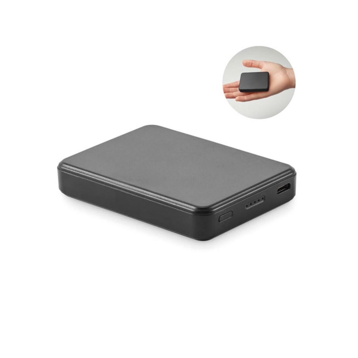 Powerbanki z logo – power bank 5000 mah kleinpow mo2602-03 Power bank 5000 mAh KLEINPOW mo2602-03