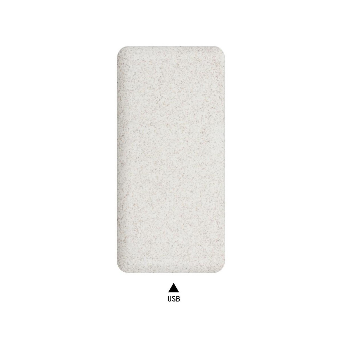 Powerbanki z logo – power bank 8000 mah ze słomy pszenicznej | jenkins V0725-00_ITP99 Power bank 8000 mAh ze słomy pszenicznej | Jenkins V0725-00_ITP99