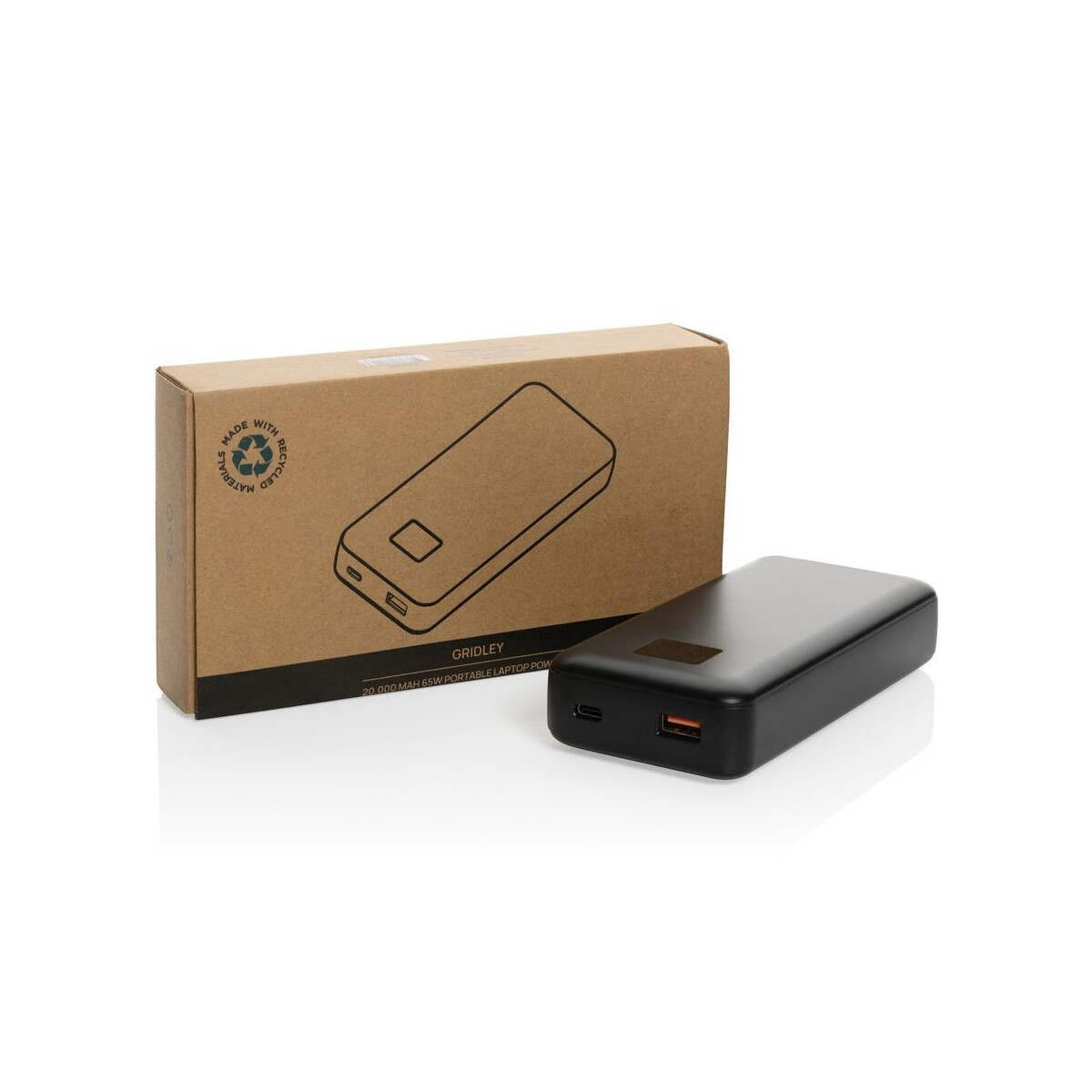 Powerbanki z logo – power bank do laptopa 20000 mah gridley, rabs P322.801__P_500 Power bank do laptopa 20000 mAh Gridley, RABS P322.801__P_500