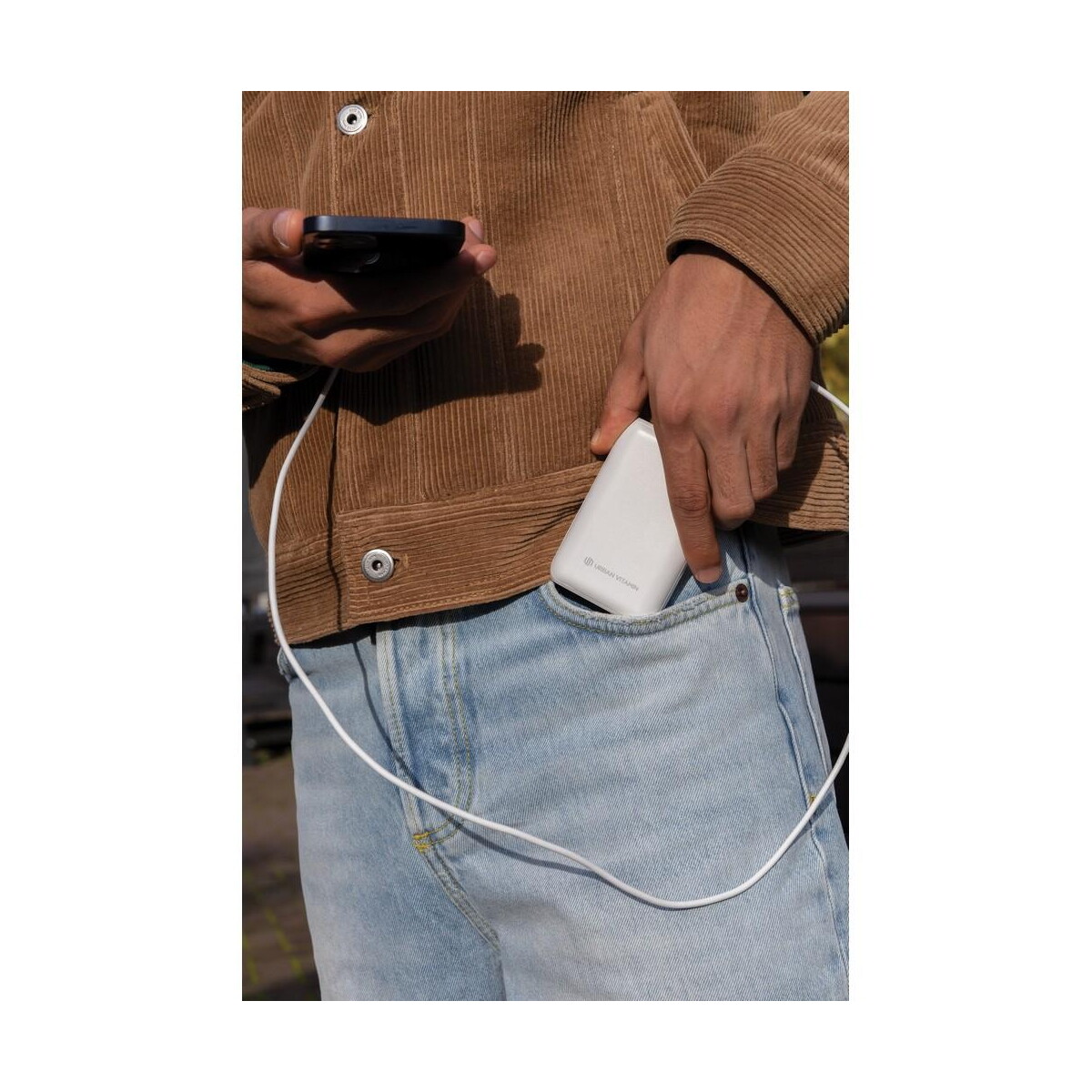 Powerbanki z logo – szybki power bank 10000 mah urban vitamin P322.703__M_401 Szybki power bank 10000 mAh Urban Vitamin P322.703__M_401