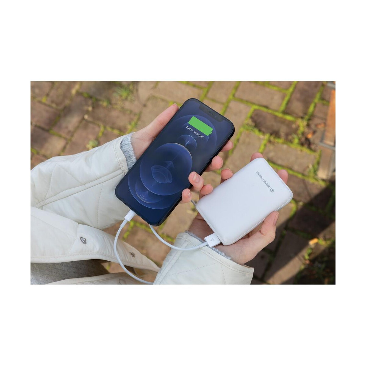Powerbanki z logo – szybki power bank 10000 mah urban vitamin P322.703__M_402 Szybki power bank 10000 mAh Urban Vitamin P322.703__M_402