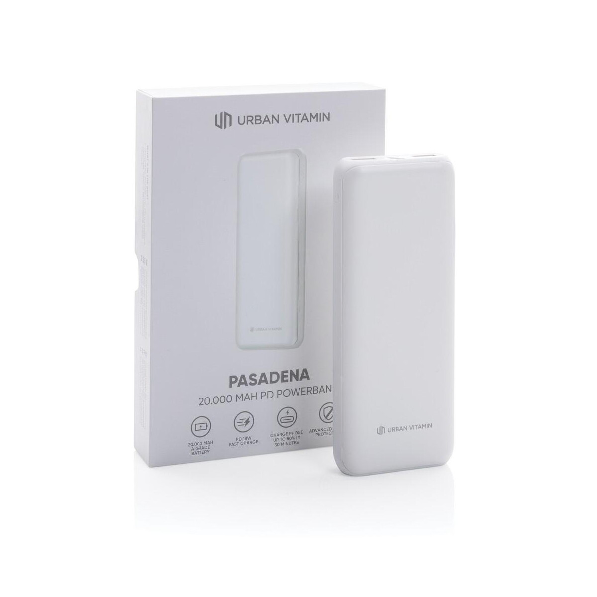 Powerbanki z logo – szybki power bank 20000 mah urban vitamin P322.753__P_500 Szybki power bank 20000 mAh Urban Vitamin P322.753__P_500