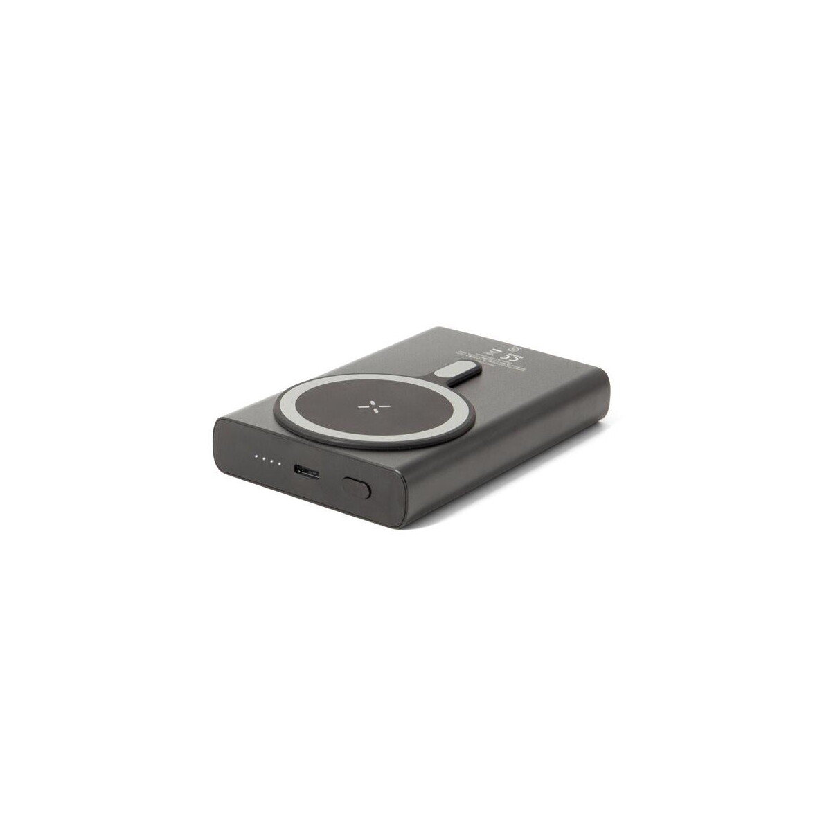 Powerbanki z logo – wright 10. magnetyczny powerbank z superszybkim ładowaniem z recyklingowanego aluminium i recyklingowanego abs o pojemności 10 000 mah 97216_103 WRIGHT 10. Magnetyczny powerbank z superszybkim ładowaniem z recyklingowanego aluminium i recyklingowanego ABS o pojemności 10 000 mAh 97216_103