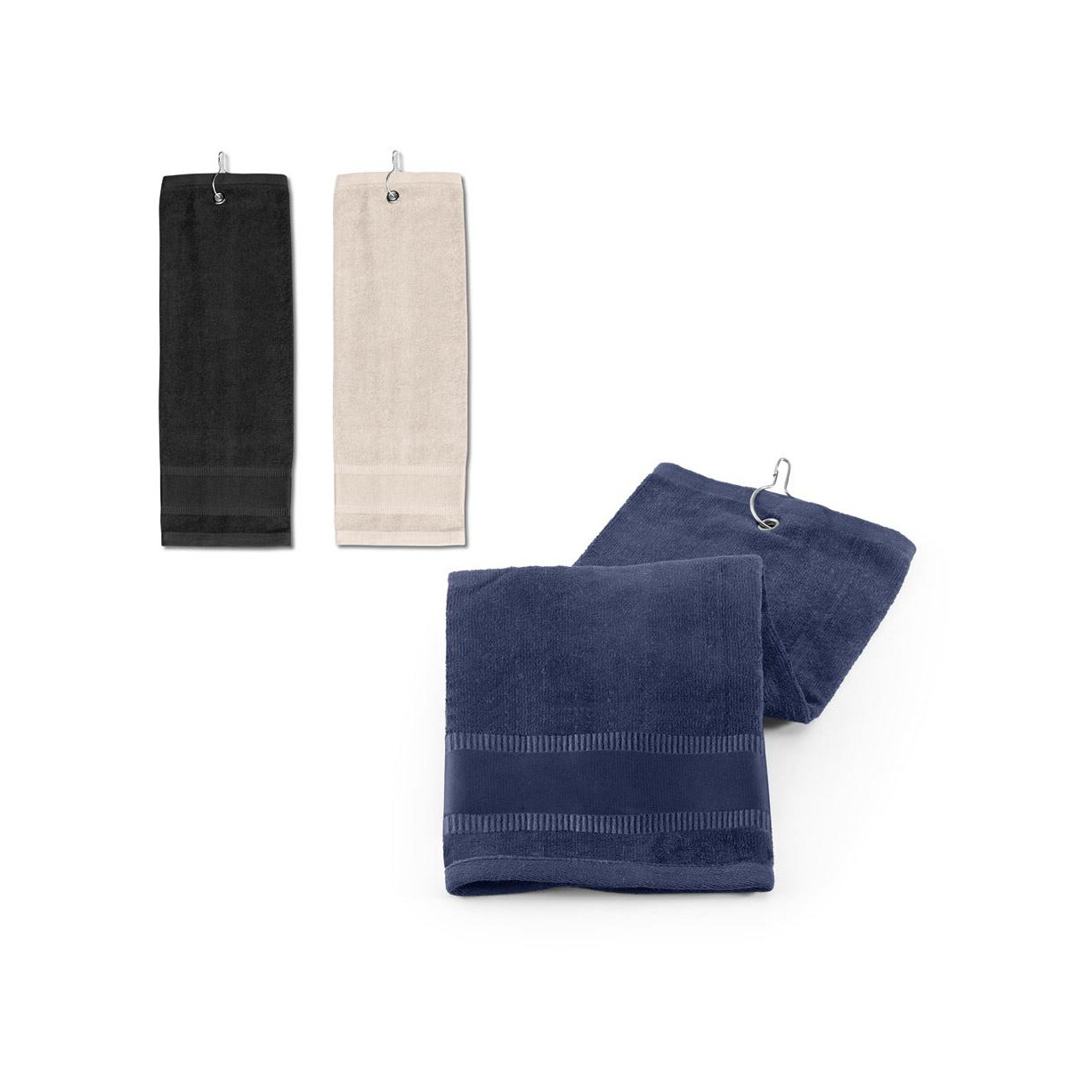 GOLFI. Wielofunkcyjny ręcznik bawełniany (430 g/m²) 99964_set
