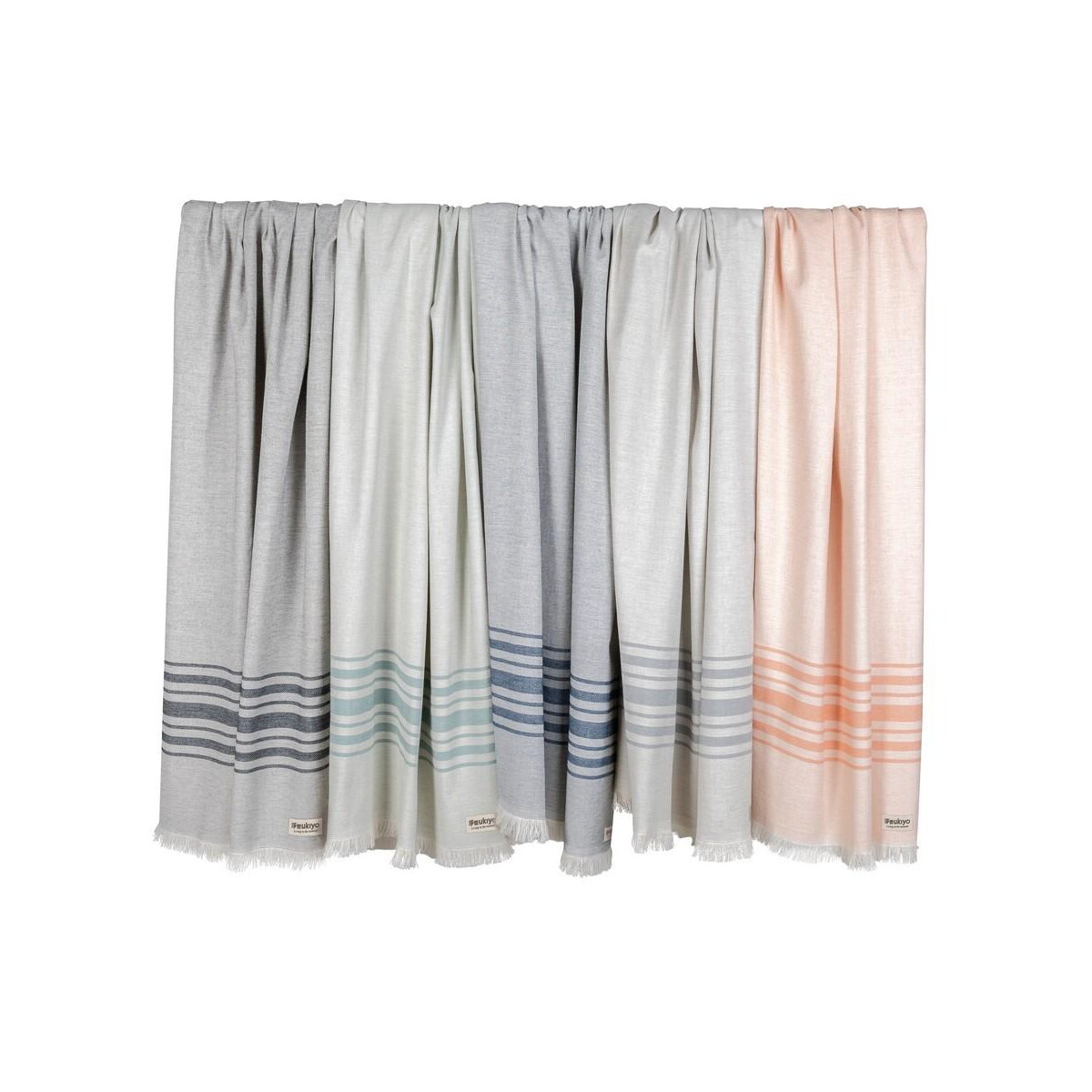 Ręczniki sportowe z logo – ręcznik hammam ukiyo yumiko aware™ P453.791__G_300 Ręcznik Hammam Ukiyo Yumiko AWARE™ P453.791__G_300