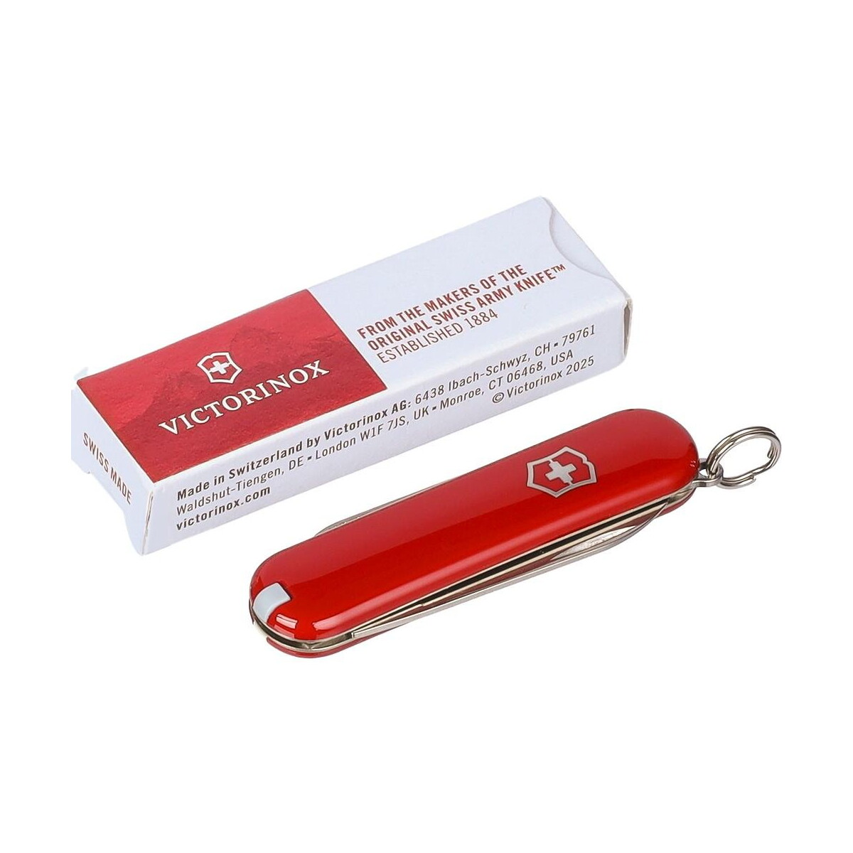Scyzoryki z logo – nóż wielofunkcyjny victorinox escort red VB305-05_AAA03 Nóż wielofunkcyjny Victorinox Escort Red VB305-05_AAA03