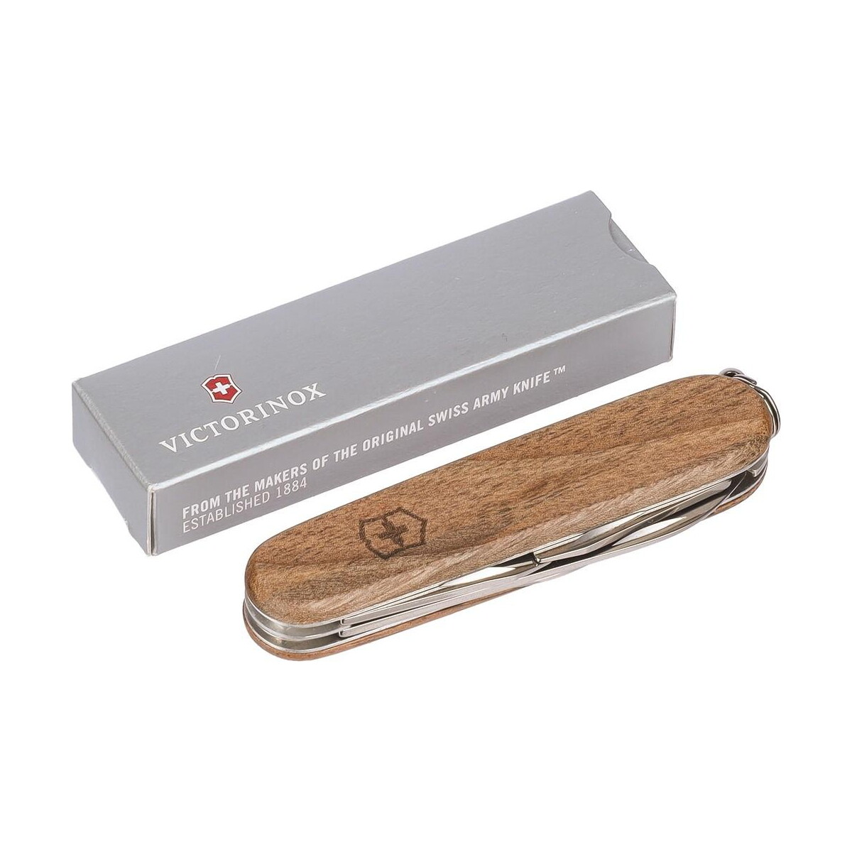 Scyzoryki z logo – nóż wielofunkcyjny victorinox swiss army spartan wood VB271-00_AAA03 Nóż wielofunkcyjny Victorinox Swiss Army Spartan Wood VB271-00_AAA03