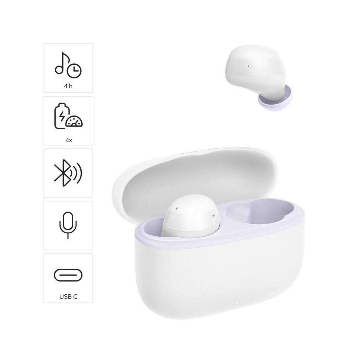 Słuchawki z logo – bezprzewodowe słuchawki douszne hama freedom buddy ii VH012-02_AAA02 Bezprzewodowe słuchawki douszne Hama Freedom Buddy II VH012-02_AAA02