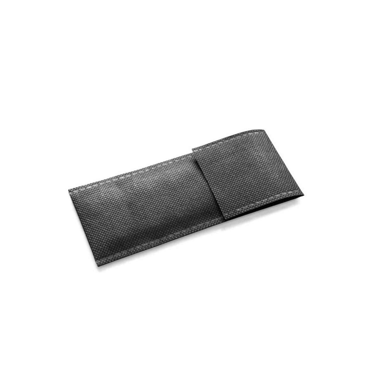 Słuchawki z logo – pinel. chowane słuchawki douszne z kablem abs 0.75 m 97359_pouch PINEL. Chowane słuchawki douszne z kablem ABS 0.75 m 97359_pouch
