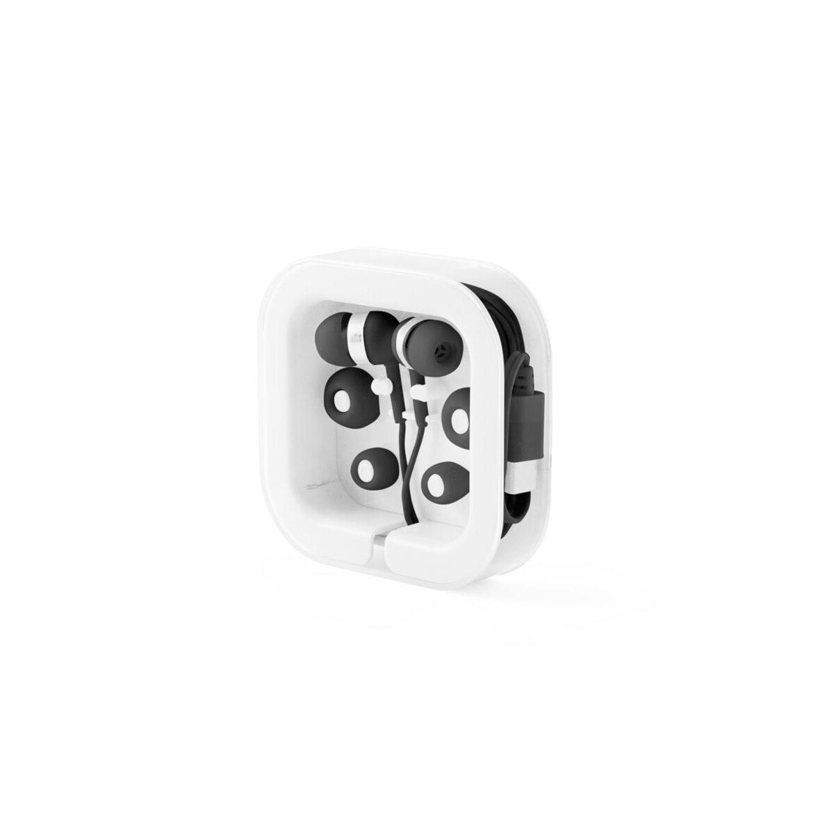 Słuchawki z logo – presley. słuchawki douszne z 1.2-metrowym kablem usb-c i wbudowanym mikrofonem abs 97139_103 PRESLEY. Słuchawki douszne z 1.2-metrowym kablem USB-C i wbudowanym mikrofonem ABS 97139_103
