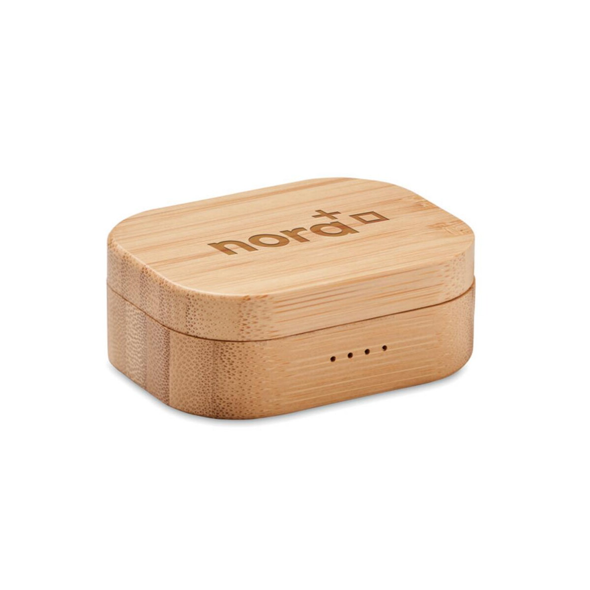 Słuchawki z logo – słuchawki tws w etui z bambusa jazz bamboo mo6780-40-print Słuchawki TWS w etui z bambusa JAZZ BAMBOO mo6780-40-print