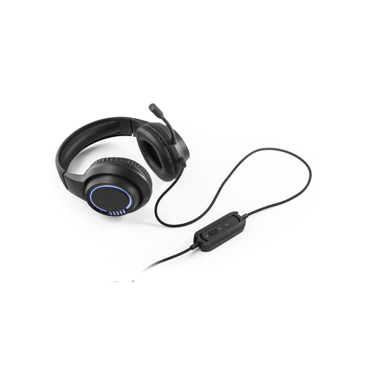 Słuchawki z logo – thorne headset rgb. słuchawki abs z 2-metrowym kablem, mikrofonem i diodami led rgb 97135_103-d Thorne Headset RGB. Słuchawki ABS z 2-metrowym kablem, mikrofonem i diodami LED RGB 97135_103-d
