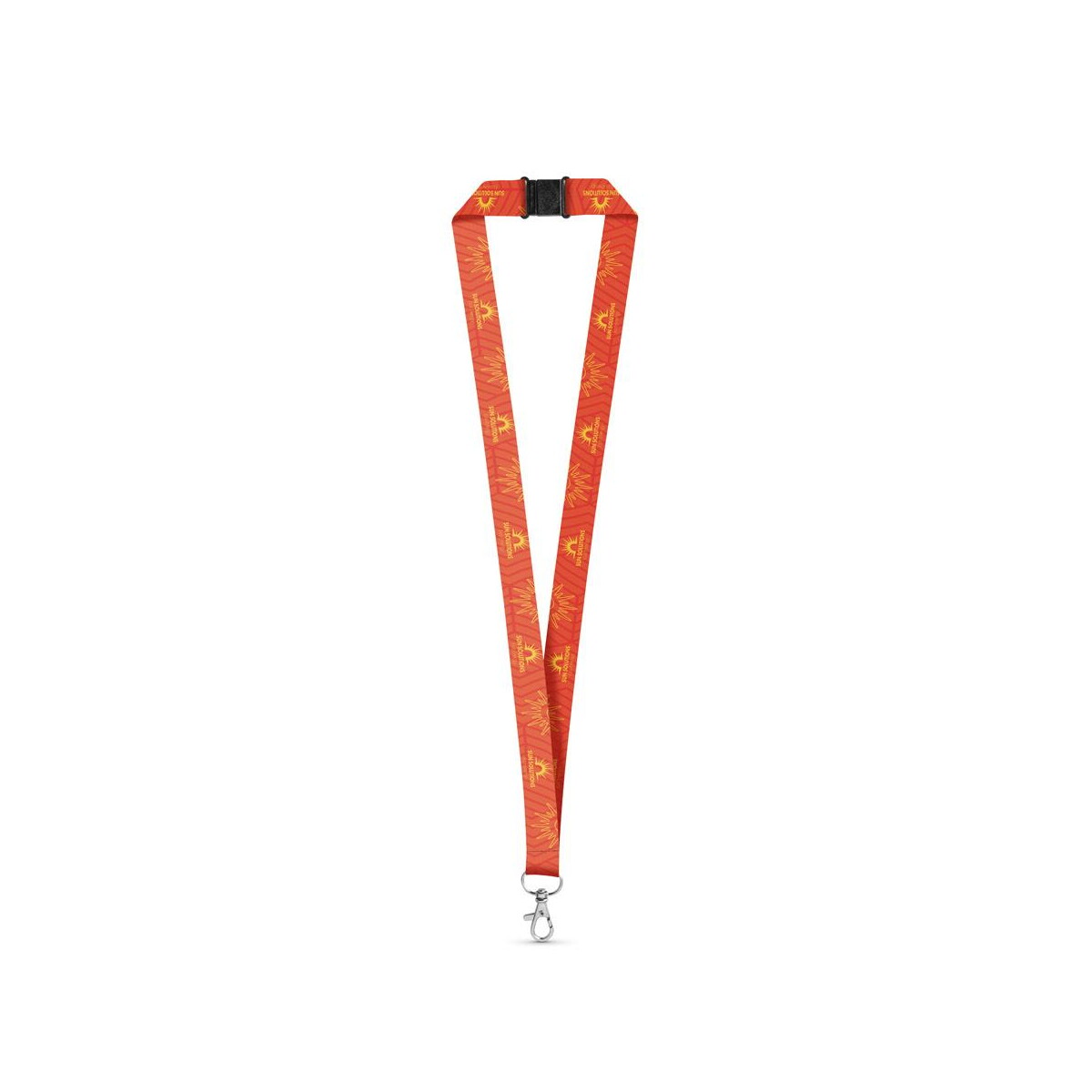 Smycze z logo – bristol. smycz sublimacyjna poliestrowa 94971_106 BRISTOL. Smycz sublimacyjna poliestrowa 94971_106