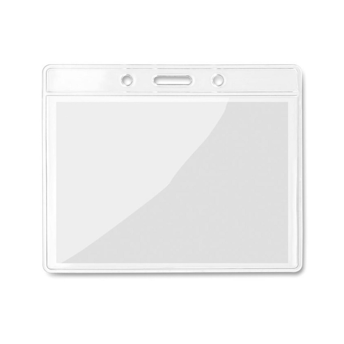Smycze z logo – plakietka przezroczysta badgy mo8599-22-back Plakietka przezroczysta BADGY mo8599-22-back
