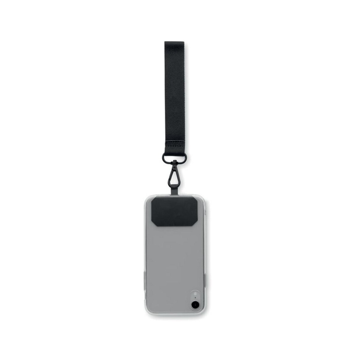 Smycze z logo – poliestrowa smycz na telefon celeste mo2122-03-back Poliestrowa smycz na telefon CELESTE mo2122-03-back