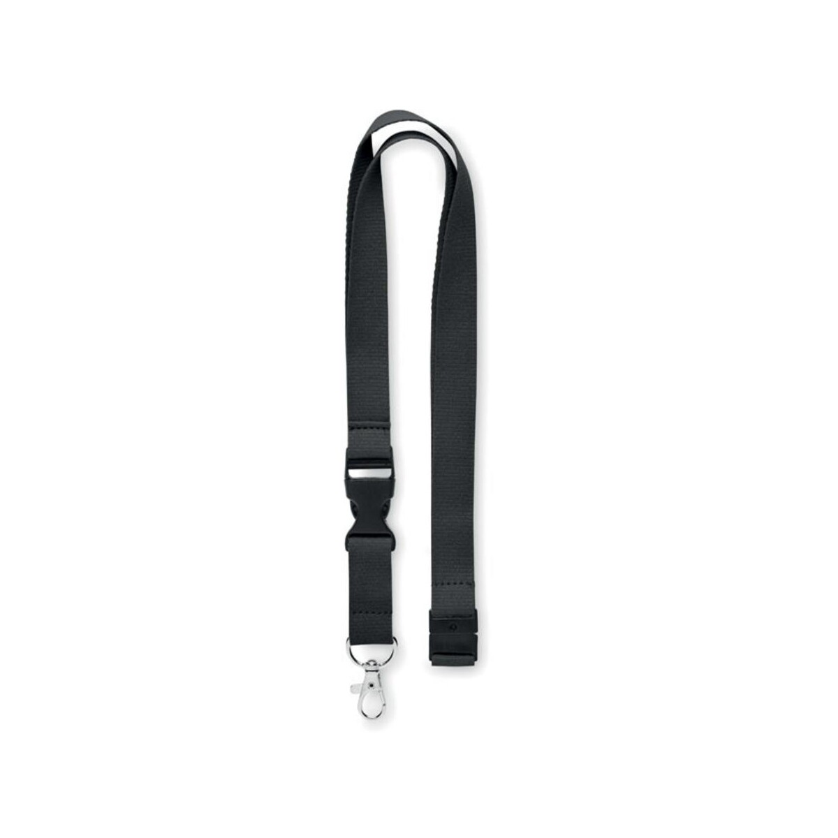 Smycze z logo – smycz bawełniana 20mm lannycot mo6708-03-side Smycz bawełniana 20mm LANNYCOT mo6708-03-side