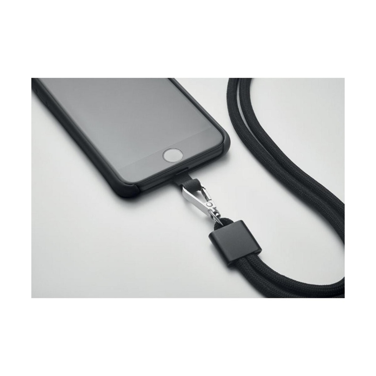 Smycze z logo – smycz do telefonu z rpet nonette mo6925-03-open Smycz do telefonu z RPET NONETTE mo6925-03-open