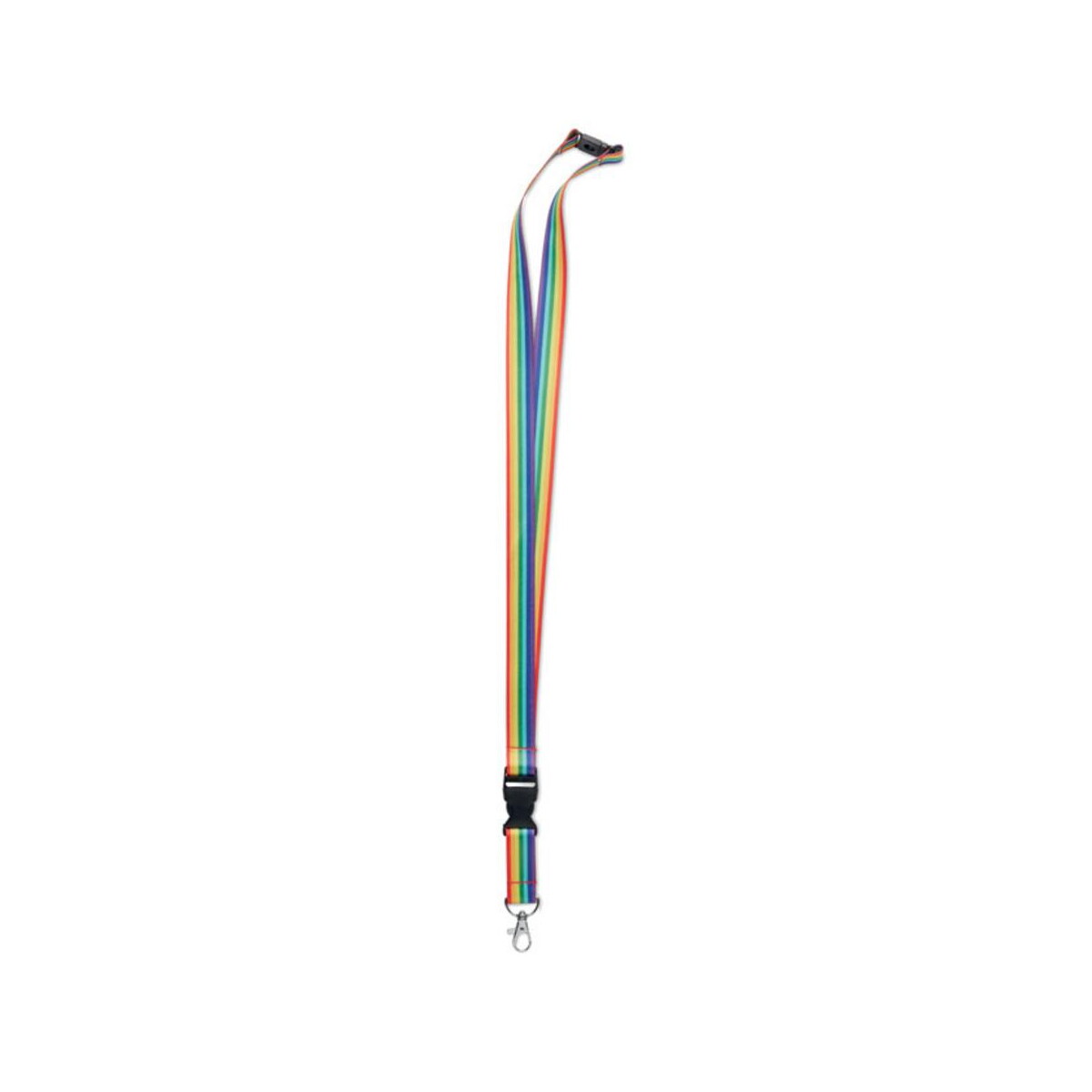 Tęczowa smycz RPET BOWYARD mo6423-99