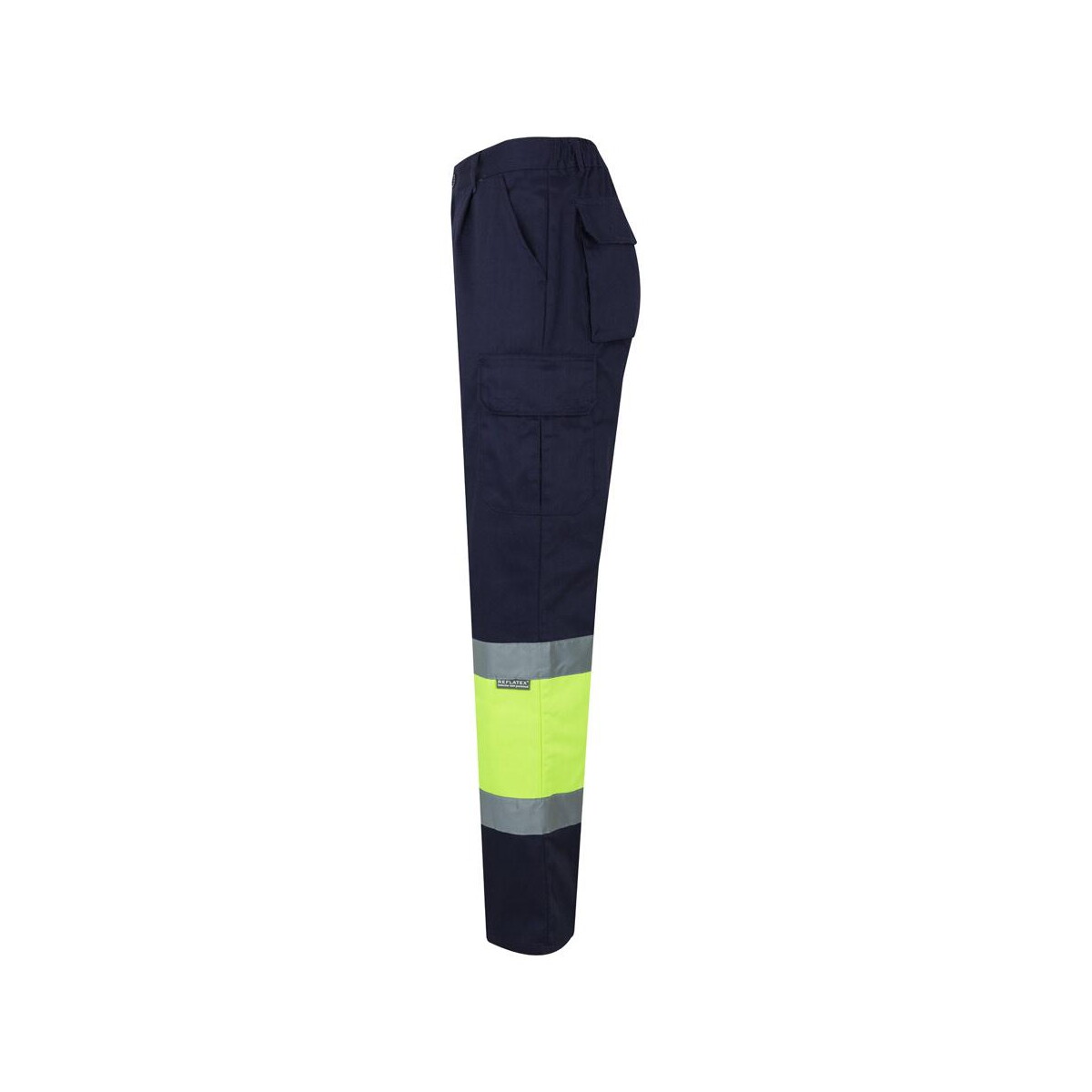 Spodnie z logo – vl poseidon. dwukolorowe spodnie diagonalne z wieloma kieszeniami (210 g/m²), z bawełny (20%) i poliestru (80%) 36054_204-c VL POSEIDON. Dwukolorowe spodnie diagonalne z wieloma kieszeniami (210 g/m²), z bawełny (20%) i poliestru (80%) 36054_204-c
