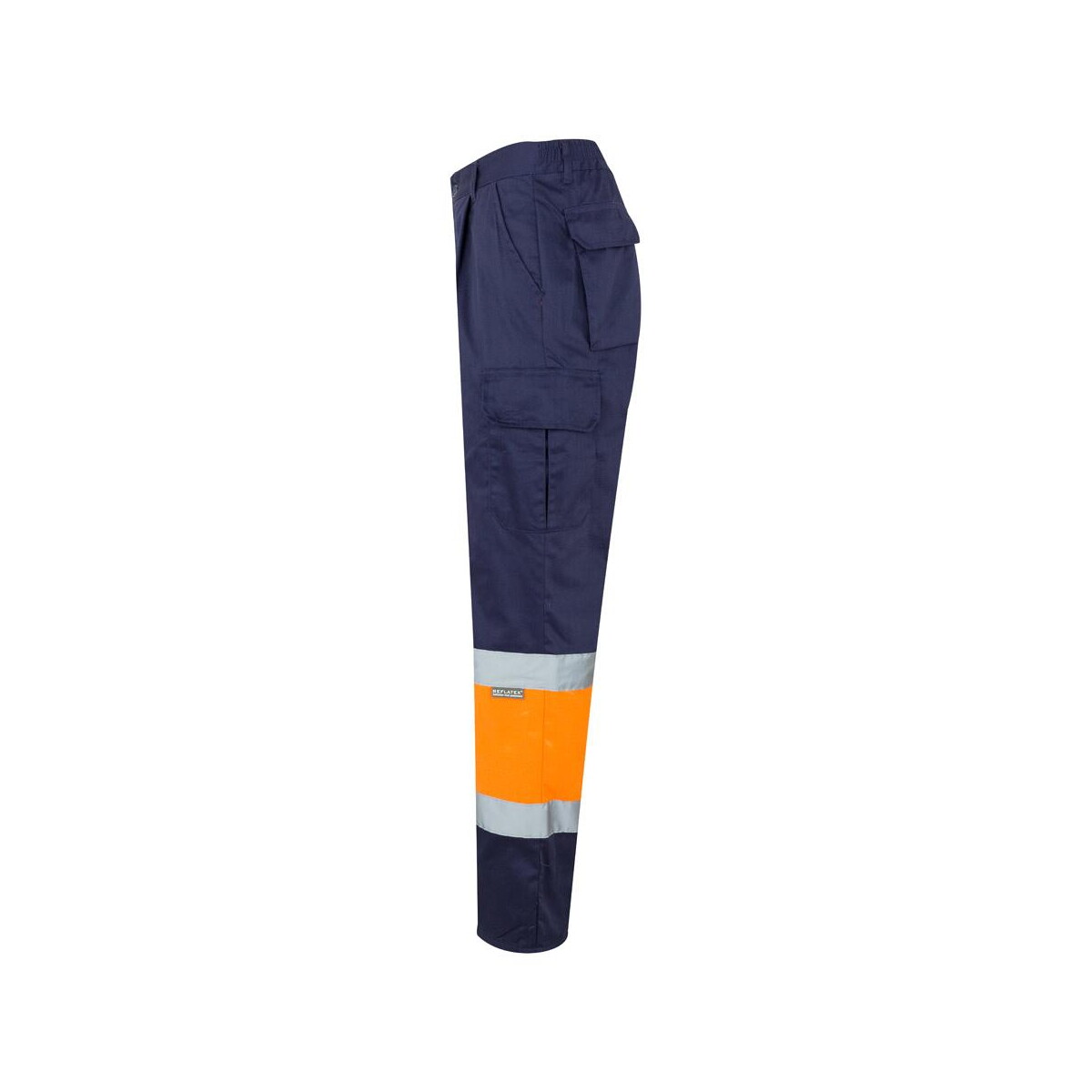 Spodnie z logo – vl poseidon. dwukolorowe spodnie diagonalne z wieloma kieszeniami (210 g/m²), z bawełny (20%) i poliestru (80%) 36054_214-c VL POSEIDON. Dwukolorowe spodnie diagonalne z wieloma kieszeniami (210 g/m²), z bawełny (20%) i poliestru (80%) 36054_214-c