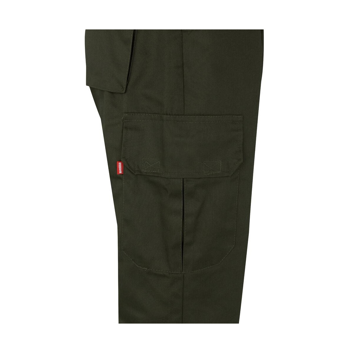Spodnie z logo – vl poseidon. dwukolorowe spodnie diagonalne z wieloma kieszeniami (210 g/m²), z bawełny (20%) i poliestru (80%) 36054_219-e VL POSEIDON. Dwukolorowe spodnie diagonalne z wieloma kieszeniami (210 g/m²), z bawełny (20%) i poliestru (80%) 36054_219-e