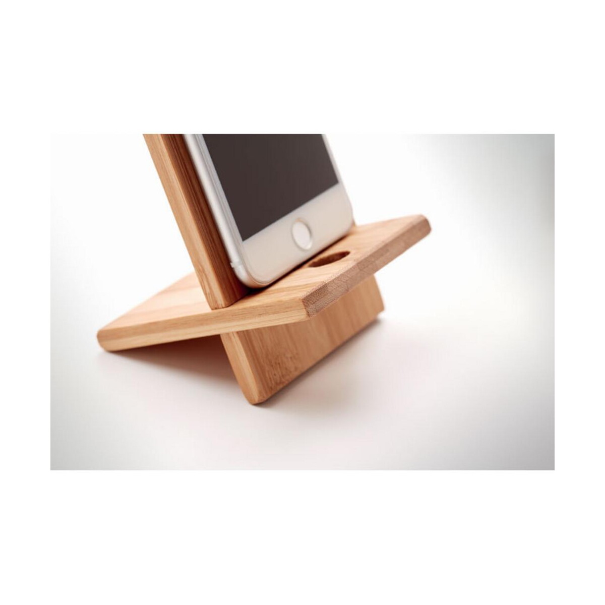 Stojaki na telefon z logo – podstawka na telefon whippy mo9944-40-ambiant Podstawka na telefon WHIPPY mo9944-40-ambiant